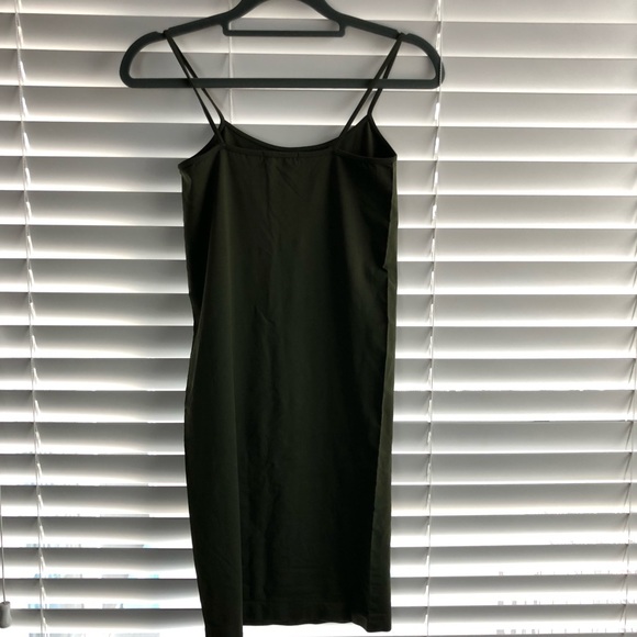SORELLA BODYCON CAMI DRESS IN KHAKI - Picture 3 of 5